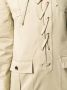 Saint Laurent Blousejurk met veter detail Beige - Thumbnail 5