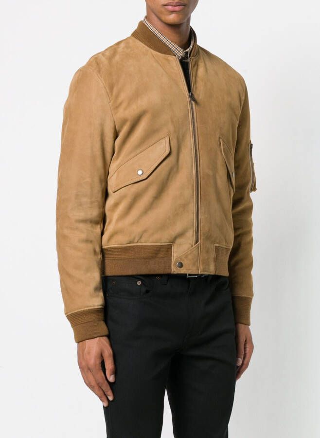 Saint Laurent bomberjack Beige