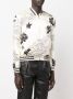 Saint Laurent Bomberjack met bloemenprint Beige - Thumbnail 3