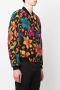 Saint Laurent Bomberjack met bloemenprint Zwart - Thumbnail 3