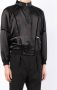 Saint Laurent Bomberjack met rits Zwart - Thumbnail 3