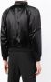 Saint Laurent Bomberjack met rits Zwart - Thumbnail 4