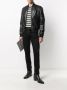Saint Laurent Bomberjack van lamsleer Zwart - Thumbnail 2