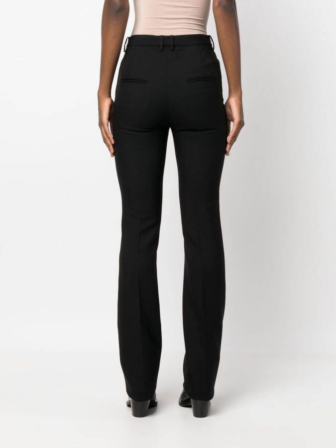 Saint Laurent Bootcut broek Zwart