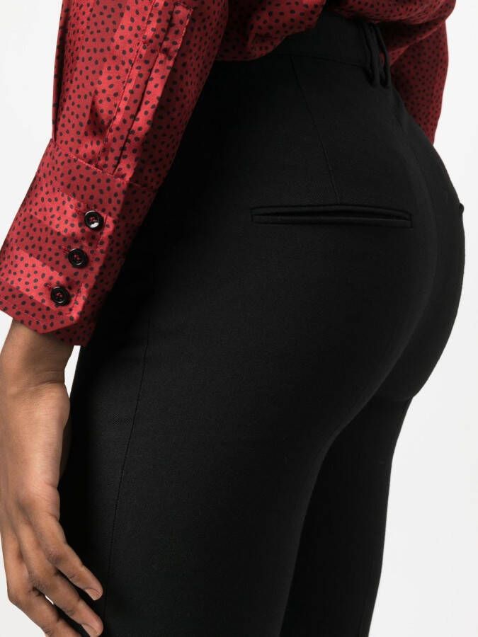Saint Laurent Bootcut broek Zwart