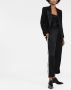Saint Laurent Broek met geborduurd logo Zwart - Thumbnail 2