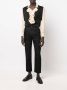 Saint Laurent Broek met paisley-print Zwart - Thumbnail 2