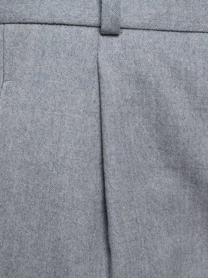 Saint Laurent broek met rechte pijpen Grijs