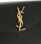 Saint Laurent Buidel met monogram Zwart - Thumbnail 4