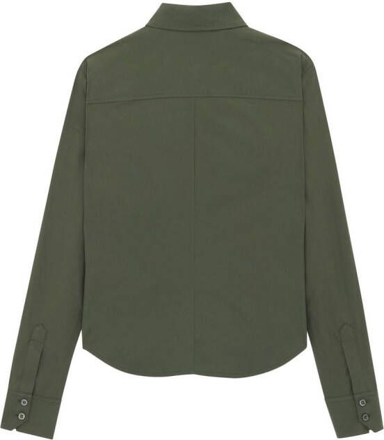Saint Laurent Button-up blouse Groen