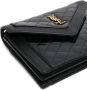 Saint Laurent Clutch met logoplakkaat Zwart - Thumbnail 5