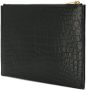 Saint Laurent Clutch met monogram Zwart - Thumbnail 3