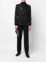 Saint Laurent Colbert met dubbele rij knopen Zwart - Thumbnail 2