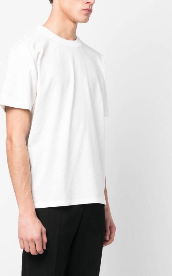 Saint Laurent Katoenen T-shirt Wit