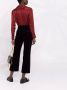 Saint Laurent Cropped broek Zwart - Thumbnail 4