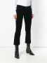 Saint Laurent cropped fitted jeans Zwart - Thumbnail 3