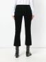 Saint Laurent cropped fitted jeans Zwart - Thumbnail 4