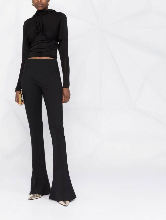 Saint Laurent Cropped top Zwart