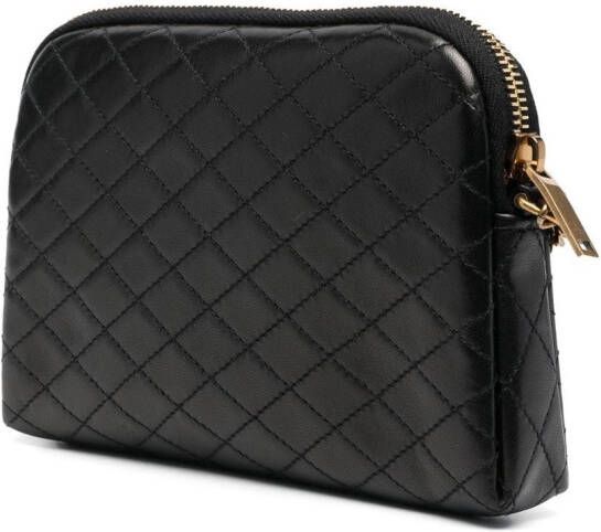 Saint Laurent Gaby gewatteerde crossbodytas Zwart