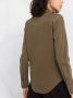 Saint Laurent Denim blouse Groen - Thumbnail 3