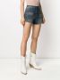 Saint Laurent Denim shorts Blauw - Thumbnail 3