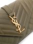 Saint Laurent Envelope kleine crossbodytas Groen - Thumbnail 5