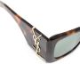 Saint Laurent Eyewear Blaze zonnebril met schildpadschild design Bruin - Thumbnail 3
