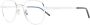 Saint Laurent Eyewear Bril met ovaal montuur Zilver - Thumbnail 2