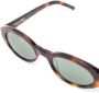 Saint Laurent Eyewear Bril met schildpadschild design Bruin - Thumbnail 3