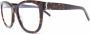 Saint Laurent Eyewear Bril met schildpadschild design Bruin - Thumbnail 2