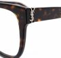 Saint Laurent Eyewear Bril met schildpadschild design Bruin - Thumbnail 3