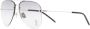 Saint Laurent Eyewear Classic 11M zonnebril met piloten montuur Zilver - Thumbnail 2