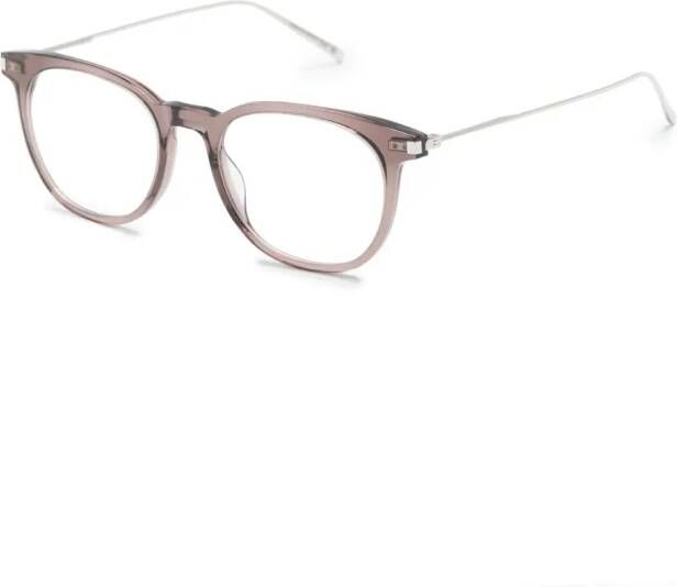 Saint Laurent Eyewear Bril met rond montuur Paars