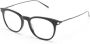 Saint Laurent Eyewear Zonnebril met rond montuur Zwart - Thumbnail 2