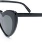 Saint Laurent Eyewear heart frame sunglasses Zwart - Thumbnail 3