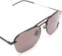 Saint Laurent Eyewear Zonnebril met logoplakkaat Zwart - Thumbnail 3