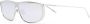 Saint Laurent Eyewear Luna zonnebril met vierkant montuur Zilver - Thumbnail 2