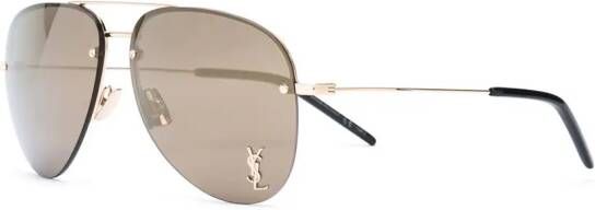 Saint Laurent Eyewear Monogram M11 sunglasses Zwart