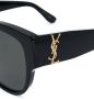 Saint Laurent Eyewear Monogram M3 zonnebril Zwart - Thumbnail 3