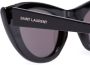 Saint Laurent Eyewear New Wave SL Lily zonnebril met cat-eye montuur Zwart - Thumbnail 3
