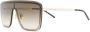 Saint Laurent Eyewear New Wave SL1 Mask zonnebril Goud - Thumbnail 2