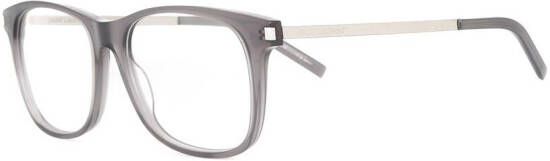 Saint Laurent Eyewear round frame glasses Grijs