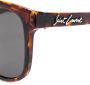 Saint Laurent Eyewear Signature zonnebril met vierkant montuur Bruin - Thumbnail 3