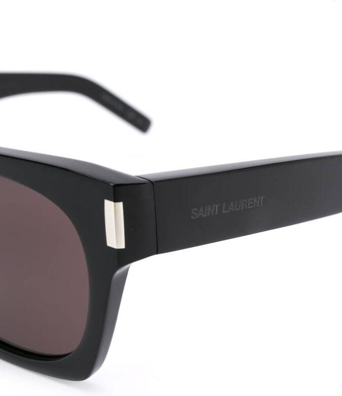 Saint Laurent Eyewear SL 402 zonnebril met vierkant montuur Zwart