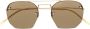 Saint Laurent Eyewear SL 422 zonnebril met piloten montuur Goud - Thumbnail 3