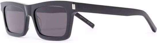 Saint Laurent Eyewear SL 461 Betty zonnebril met rechthoekig montuur Zwart