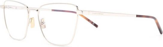 Saint Laurent Eyewear SL 551 zonnebril met cat-eye montuur Goud