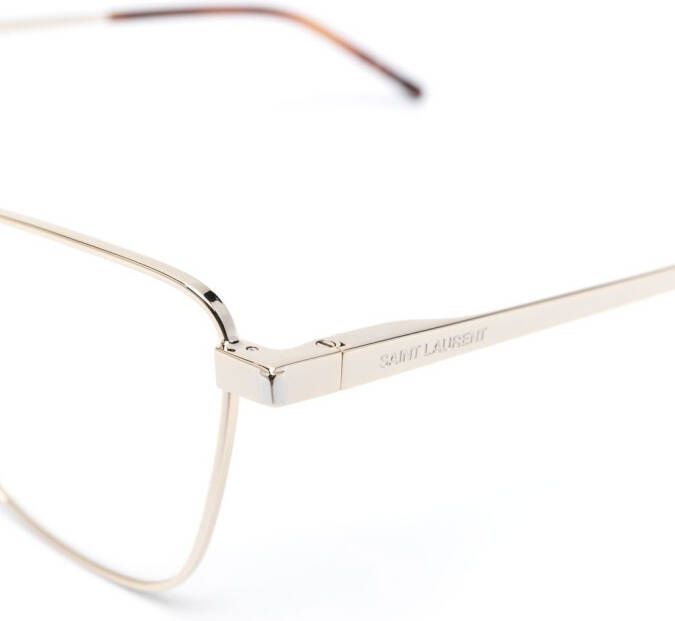 Saint Laurent Eyewear SL 551 zonnebril met cat-eye montuur Goud
