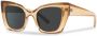 Saint Laurent Eyewear SL 552 zonnebril met cat-eye montuur Roze - Thumbnail 2