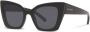 Saint Laurent Eyewear SL 552 zonnebril met cat-eye montuur Zwart - Thumbnail 2